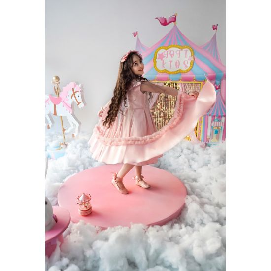 صورة فستان جواهر الأحلام بفخامة الكريستال بـلونين - M3716